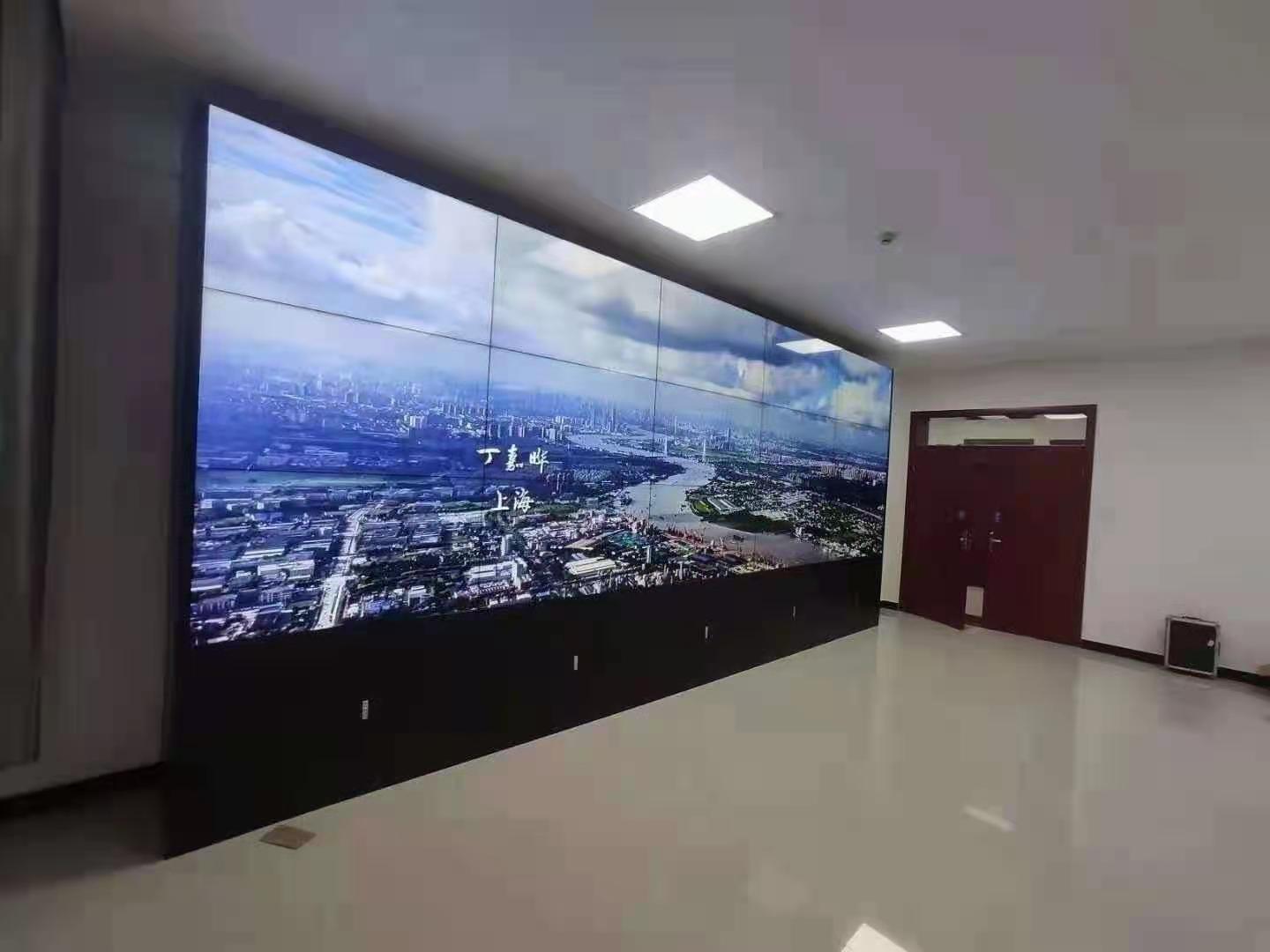 汤旺河拼接屏-55寸京东方液晶拼接屏3X4案例展示